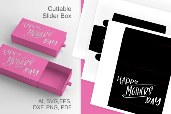 Download Happy Mother's Day 1 - Drawer Favor Box - Moth Collection