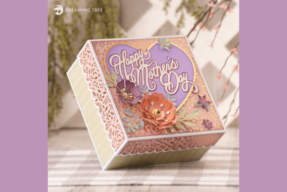 Download Mother's Day Gift Box SVG - Moth Collection