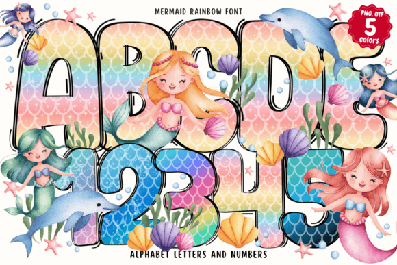 Download Mermaid Rainbow - Mermaid Collection