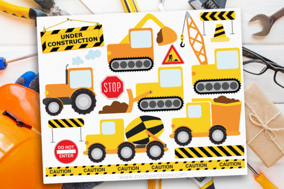 Download Yellow Construction Clipart - Construction Collection